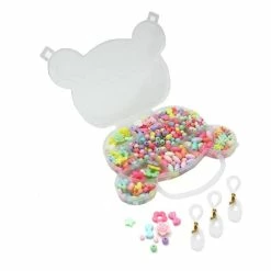Hobbycraft Pastel Bear Box Bead Set 160g
