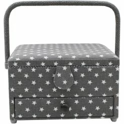 Hobbycraft Large Grey Star Sewing Box 6 Hobbycraft Large Grey Star Sewing Box -Christmas Decorations shop 643585 1000 3 large grey star sewing box