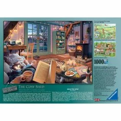 Ravensburger The Cosy Shed Jigsaw Puzzle 1000 Pieces -Christmas Decorations shop 644086 1000 3 ravensburger the cosy shed jigsaw puzzle 1000 pieces