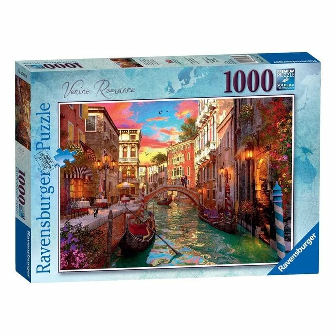 Ravensburger Venice Romance Jigsaw Puzzle 1000 Pieces 1 Ravensburger Venice Romance Jigsaw Puzzle 1000 Pieces