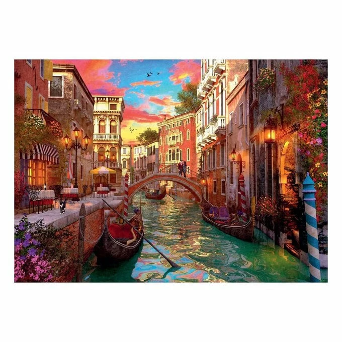 Ravensburger Venice Romance Jigsaw Puzzle 1000 Pieces 2 Ravensburger Venice Romance Jigsaw Puzzle 1000 Pieces - Image 2