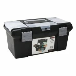 Hobbycraft Black Universal Craft Box 39cm X 23cm X 17cm