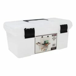 Hobbycraft Clear Universal Craft Box 39cm X 23cm X 17cm
