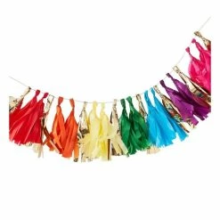 Ginger Ray Rainbow Tassel Garland 1.5m
