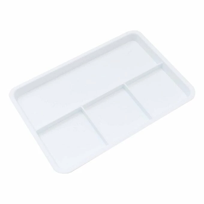 Hobbycraft White Trolley Tray 1 Hobbycraft White Trolley Tray
