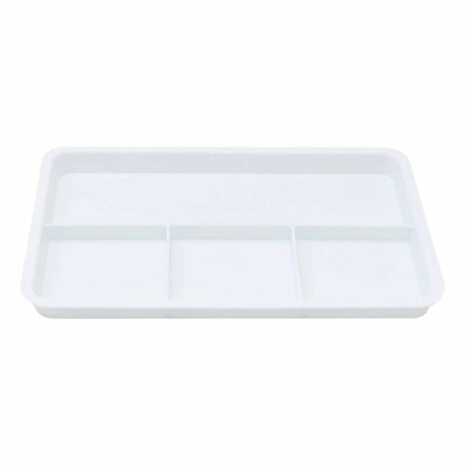 Hobbycraft White Trolley Tray 2 Hobbycraft White Trolley Tray - Image 2
