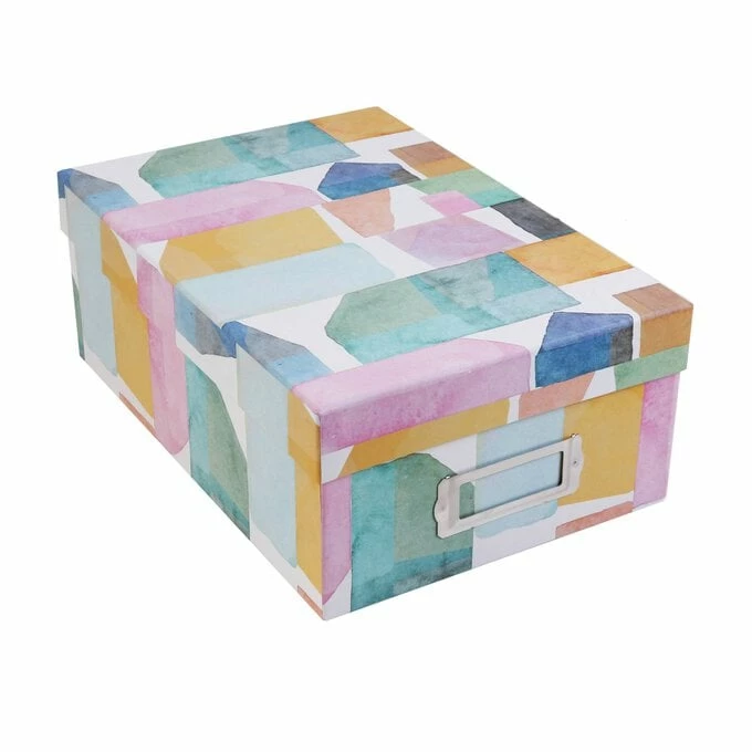Hobbycraft Watercolour Storage Box 11cm X 20cm X 29cm 1 Hobbycraft Watercolour Storage Box 11cm X 20cm X 29cm