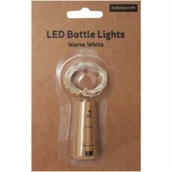 Hobbycraft LED Bottle Lights -Christmas Decorations shop 649114 1000 4 led bottle lights