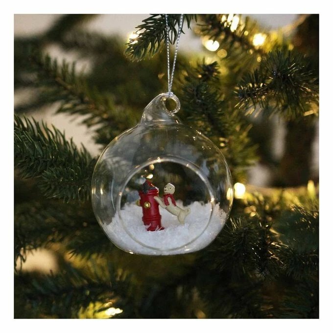 Hobbycraft Resin Playful Dog Bauble Filler 3.7cm 2 Hobbycraft Resin Playful Dog Bauble Filler 3.7cm - Image 2