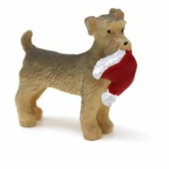 Front Page 22 Hobbycraft Resin Standing Dog With Hat Bauble Filler 3cm