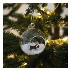 Front Page -Christmas Decorations shop 649811 1000 2 resin standing dog with hat bauble filler 3cm