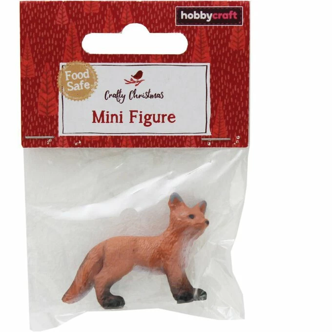 Hobbycraft Resin Fox Bauble Filler 3.5cm 3 Hobbycraft Resin Fox Bauble Filler 3.5cm - Image 3