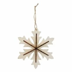 Hobbycraft 3D Hanging Snowflake Decoration 13cm
