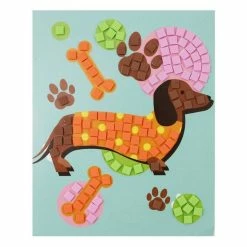 Hobbycraft Foam Mosaic Art Sausage Dog