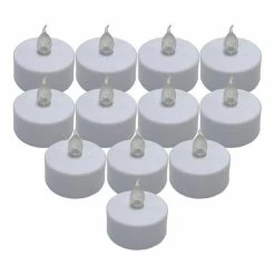Hobbycraft LED White Tea Lights 12 Pack