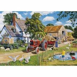 Gibsons The Farmer's Round Jigsaw Puzzle 500 Pieces 4 Pack 9 Gibsons The Farmer's Round Jigsaw Puzzle 500 Pieces 4 Pack -Christmas Decorations shop 650721 1000 5 gibsons the farmers round jigsaw puzzle 500 pieces 4 pack