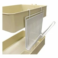 Hobbycraft White Trolley And Wall Magazine Rack 22cm