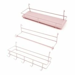 Hobbycraft Blush Pink Trolley Accessories 3 Pack