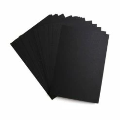 Hobbycraft Black Card A6 100 Pack