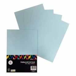 Hobbycraft Blue Card A4 20 Pack