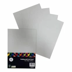 Hobbycraft Grey Card A4 20 Pack