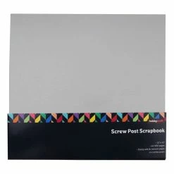Hobbycraft Minimal Post Bound Scrapbook 12 X 12 Inches