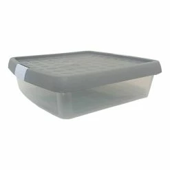 Wham Grey Clip Box And Lid 1.1 Litres