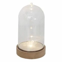 Hobbycraft LED Glass Dome 18.5cm