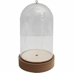 Hobbycraft LED Glass Dome 18.5cm -Christmas Decorations shop 653563 1000 5 led glass dome 18 5cm