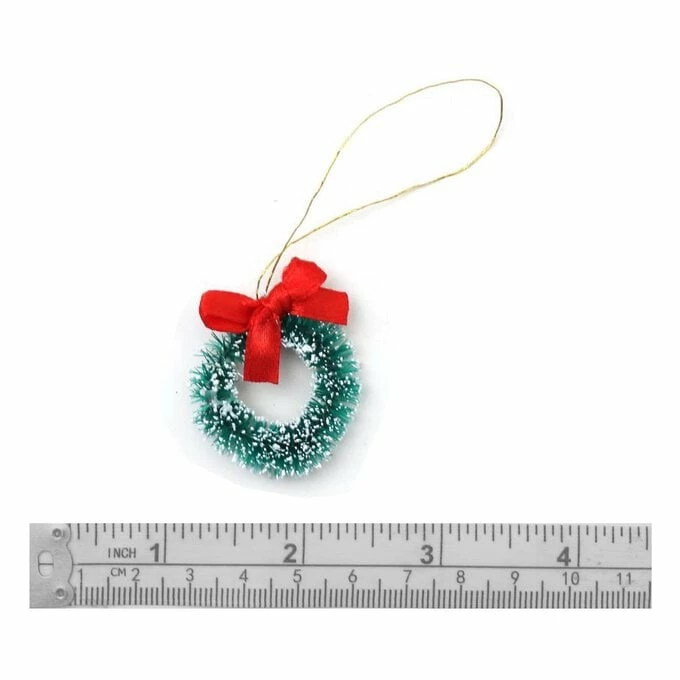 Hobbycraft Mini Wreath Decorations 4 Pack 2 Hobbycraft Mini Wreath Decorations 4 Pack - Image 2