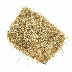 Hobbycraft Cream And Gold Shredded Paper 200g -Christmas Decorations shop 653712 1000 1 christmas paper shreds gold