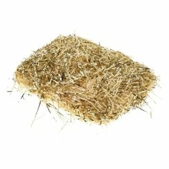 Hobbycraft Cream And Gold Shredded Paper 200g