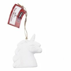 Hobbycraft Hanging Ceramic Unicorn Decoration 8.7cm