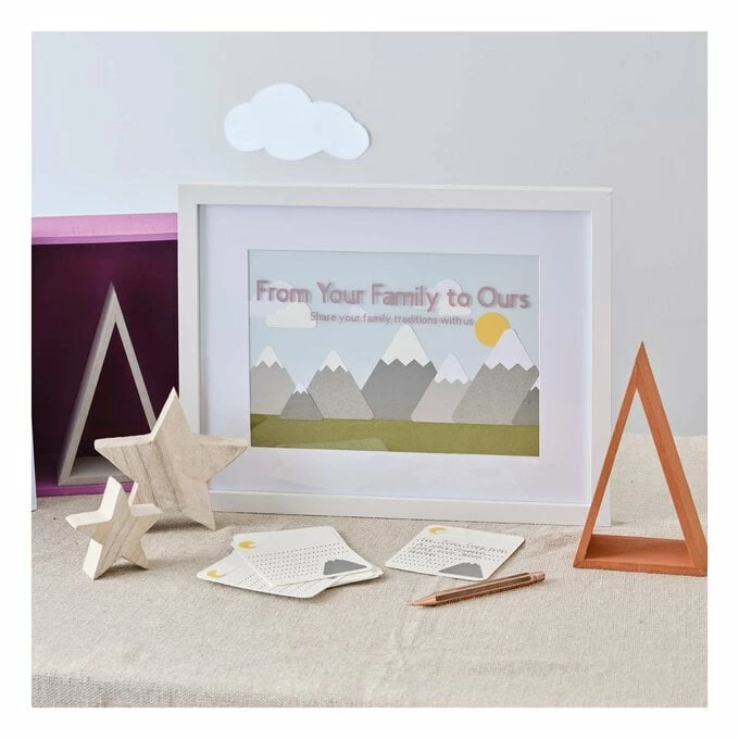 Hobbycraft Wooden Triangle Shelf 17cm X 7cm X 20cm 2 Hobbycraft Wooden Triangle Shelf 17cm X 7cm X 20cm - Image 2