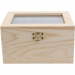 Hobbycraft Wooden Box With Photo Frame 18cm X 14cm X 10cm 5 Hobbycraft Wooden Box With Photo Frame 18cm X 14cm X 10cm -Christmas Decorations shop 655679 1000 3 wooden box with photo frame 18cm x 14cm x 10cm
