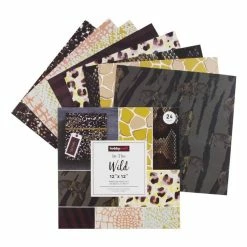 Hobbycraft In The Wild 12 X 12 Inches Paper Pad 24 Sheets