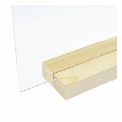Hobbycraft Clear Rectangle Acrylic Table Sign 41.5cm -Christmas Decorations shop 657579 1000 2 Acrylic Sign XL Wedding