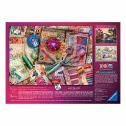 Ravensburger Vintage Dressmaking Jigsaw Puzzle 1000 Pieces -Christmas Decorations shop 658235 1000 3 Vintage Dressmaking puzzle 1000pcs