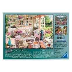 Ravensburger Tea House Jigsaw Puzzle 1000 Pieces 7 Ravensburger Tea House Jigsaw Puzzle 1000 Pieces -Christmas Decorations shop 658236 1000 3 The Tea House puzzle 1000pcs