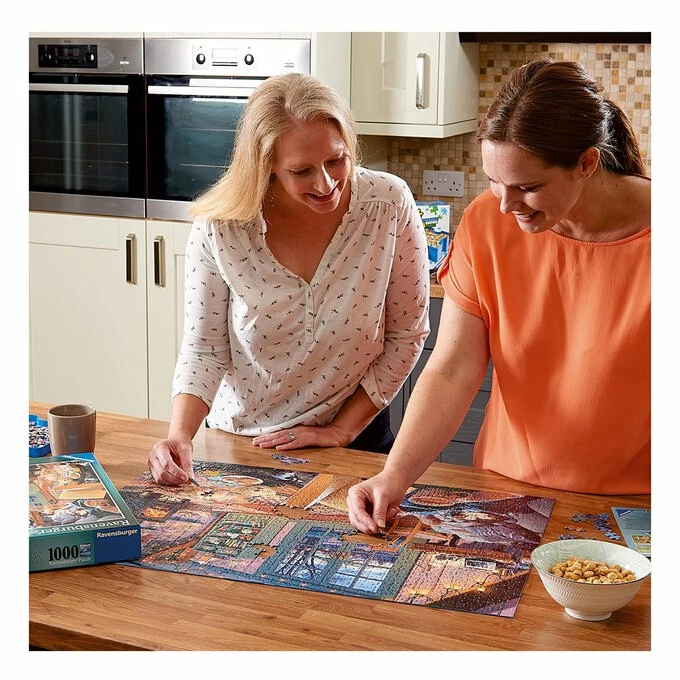 Ravensburger Tea House Jigsaw Puzzle 1000 Pieces 5 Ravensburger Tea House Jigsaw Puzzle 1000 Pieces - Image 5