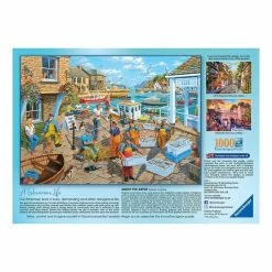 Ravensburger A Fisherman’s Life Jigsaw Puzzle 1000 Pieces 7 Ravensburger A Fisherman’s Life Jigsaw Puzzle 1000 Pieces -Christmas Decorations shop 658239 1000 3 A Fishermans Life puzzle 1000pcs