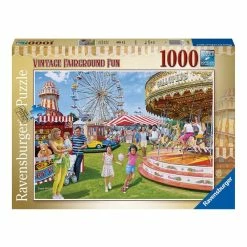Ravensburger Vintage Fairground Fun Jigsaw Puzzle 1000 Pieces
