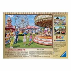 Ravensburger Vintage Fairground Fun Jigsaw Puzzle 1000 Pieces 7 Ravensburger Vintage Fairground Fun Jigsaw Puzzle 1000 Pieces -Christmas Decorations shop 658246 1000 3 Vintage Fairground Fun puzzle 1000pcs