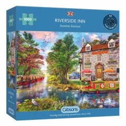 Gibsons Riverside Inn Jigsaw Puzzle 1000 Pieces