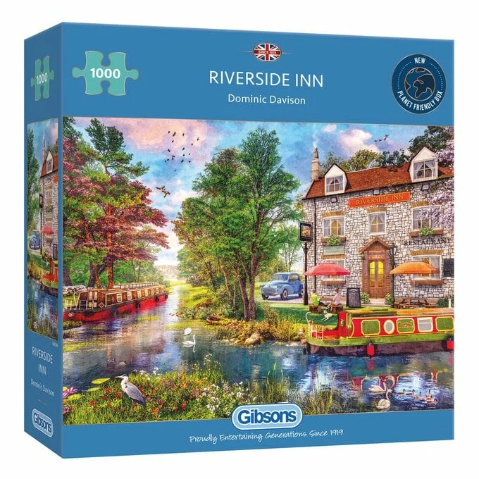 Gibsons Riverside Inn Jigsaw Puzzle 1000 Pieces 1 Gibsons Riverside Inn Jigsaw Puzzle 1000 Pieces