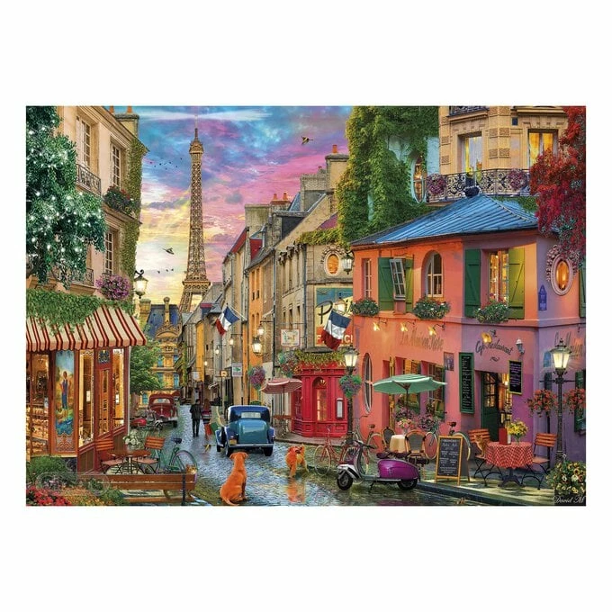 Gibsons Sunset Over Paris Jigsaw Puzzle 1000 Pieces 2 Gibsons Sunset Over Paris Jigsaw Puzzle 1000 Pieces - Image 2