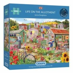 Gibsons Life On The Allotment Jigsaw Puzzle 1000 Pieces