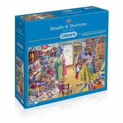 Gibsons Beads And Buttons Jigsaw Puzzle 1000 Pieces