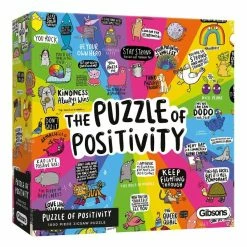 Gibsons Puzzle Of Positivity Jigsaw Puzzle 1000 Pieces