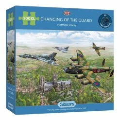 Gibsons Changing Of The Guard XL Jigsaw Puzzle 500 Pieces